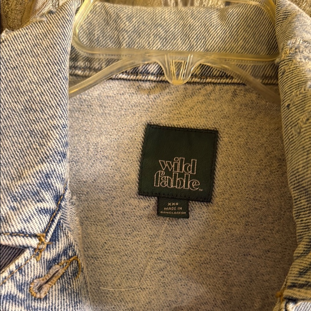 Light Blue Denim Jacket - Picture 3 of 4